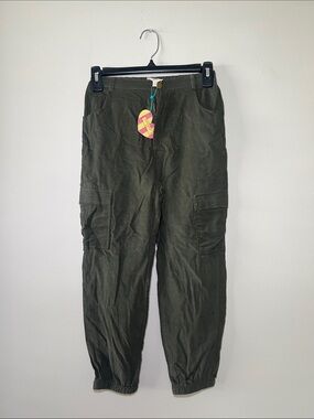Hayden Girls Olive Green Cargo Jogger Pants